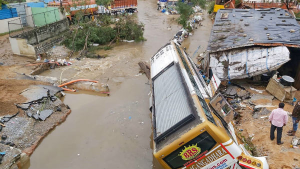 Hyderabad rains: Death toll rises to 50 Rs 5000 crore losses estimated in CM 