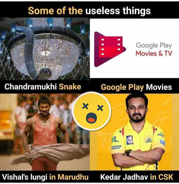 Memes Collection on IPL 2020