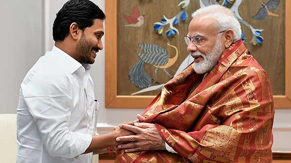 ஜெகன் மோகன் ரெட்டி- மோடி சந்திப்பு 