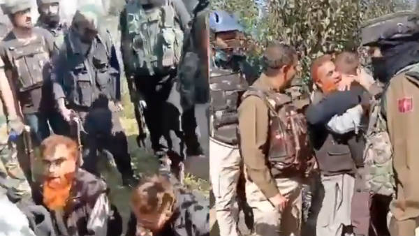 ராணுவ வீரர்களின் பாதம் தொட்ட தந்தை ராணுவ வீரர்களின் பாதம் தொட்ட தந்தை