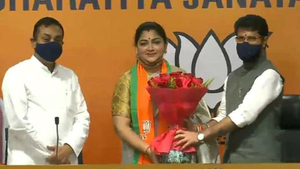 குஷ்புவுக்கு என்ன பதவி? 