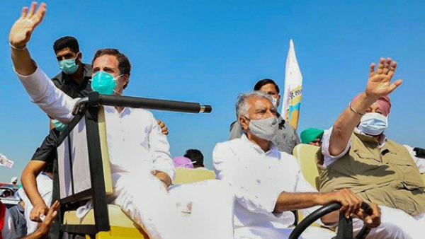 Punjab Tractor protest: Modi finishes farmers with 3 laws says Rahul Gandhi Punjab Tractor protest: Modi finishes farmers with 3 laws says Rahul Gandhi