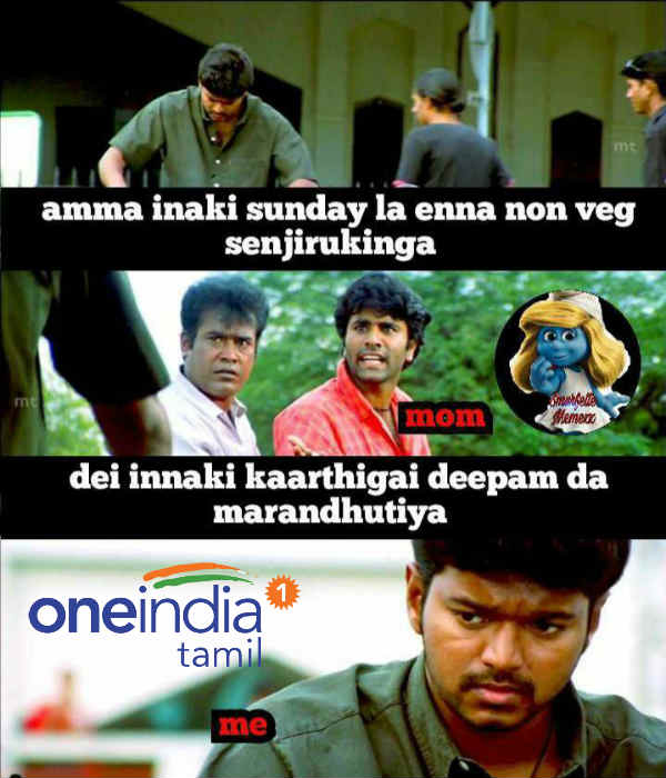 Viral memes collection on Karthigai Deepam