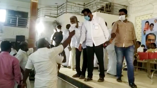 Pudukottai Congress executives complain about DMK 