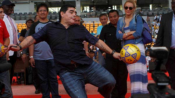 Football player diego maradona has died 