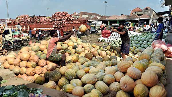 After 6 months Chennai Koyambedu fruits wholesale market open After 6 months Chennai Koyambedu fruits wholesale market open