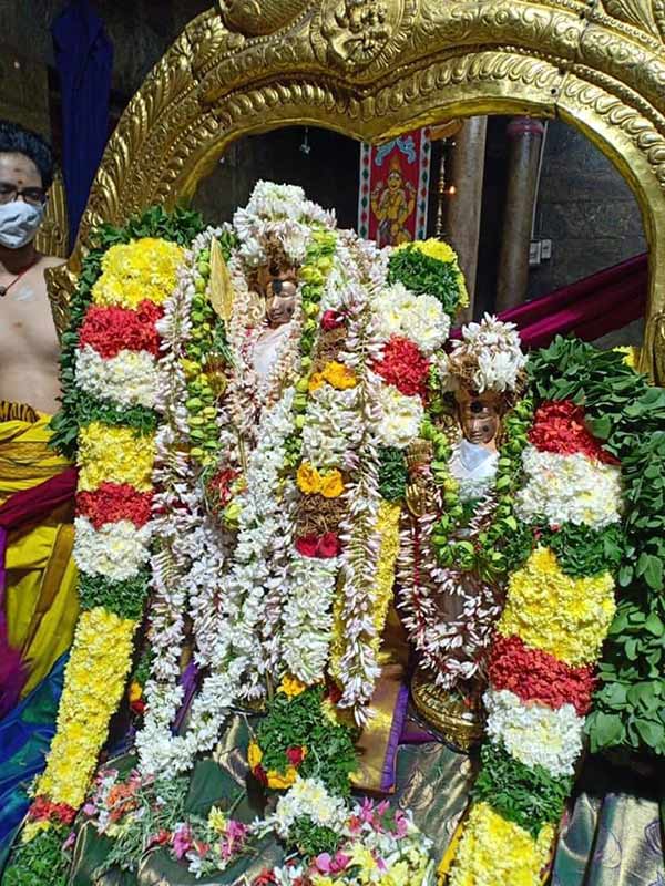 Murugan Deivanai Tirukalyanam Celestial wedding in Arupadai Veedu 