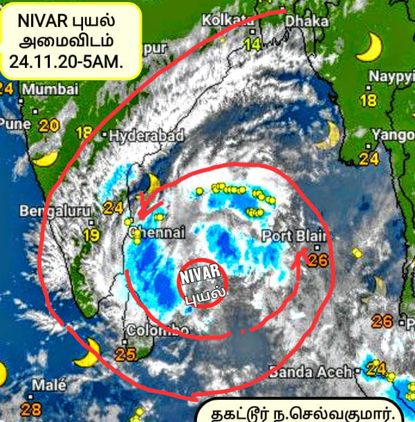  நிவர் புயல்