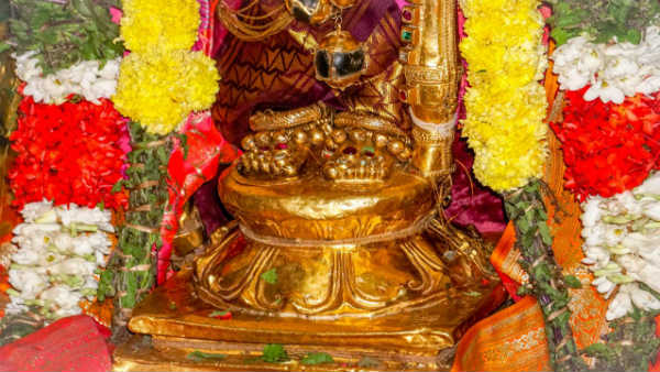 Srirangam Ranganathar temple Oonjal Festival Theerthavari 