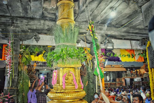 Karthika deepam Festival begins with flag hoisting at Thiruvannamalai 