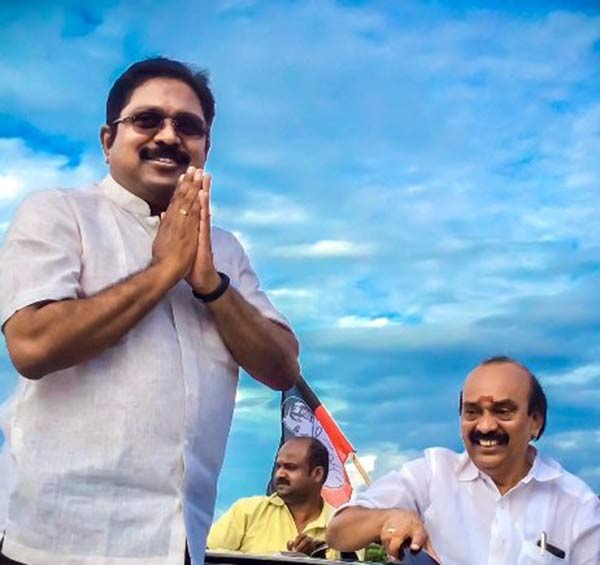 Trichy Manokaran appointed as AMMK Treasurer Trichy Manokaran appointed as AMMK Treasurer