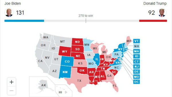 US Presidential Poll results 2020: Donald Trump wins Indiana, Kentucky 