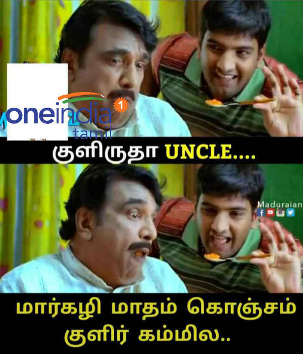 Viral memes collection on Margazhi month