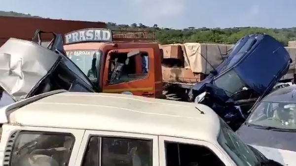 நல்லவேளை, பஸ் மீது மோதவில்லை 