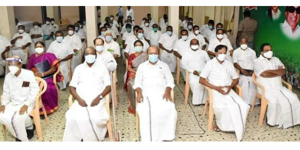 AIADMK hold district secretaries meeting in Chennai 