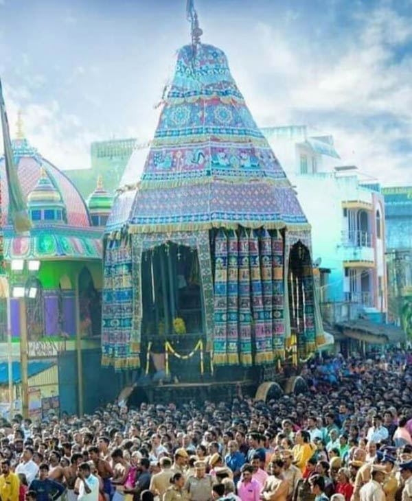 Chidambaram Natarajar Temple Therottam - Arutra Darshan on Dec. 30 