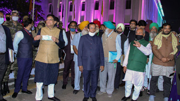 Centre- Farmers talks ended after 7 hours 