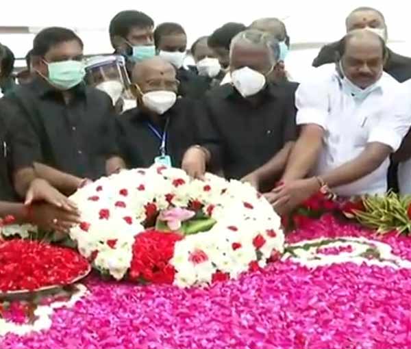 Jayalalithaa Memorial Day Tribute - OPS EPS call at 6 p.m. 
