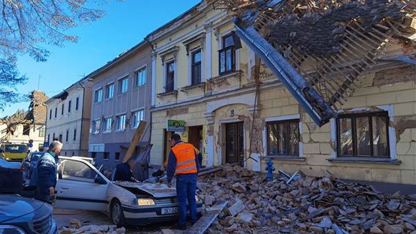 earthquake hits Croatia earthquake hits Croatia