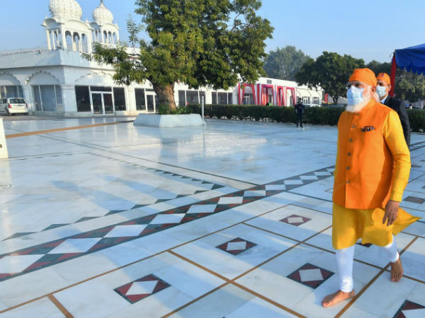  Modi surprise visit to Delhi gurudwara