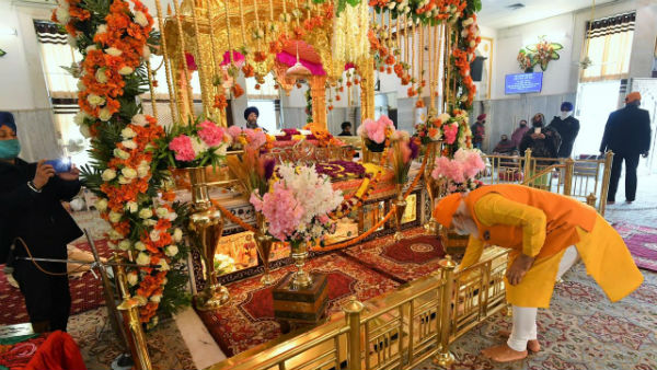  Modi surprise visit to Delhi gurudwara