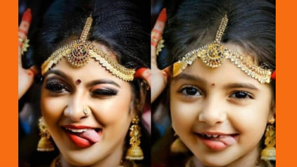 VJ Chitras childish photos goes Viral on socials now VJ Chitras childish photos goes Viral on socials now