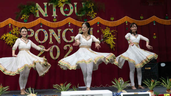 Indians celebrate Pongal Festival in Taiwans Keelung