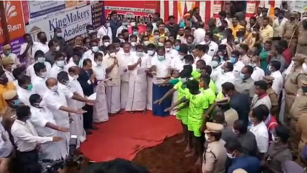 Alanganallur Jallikattu inaugurated today 