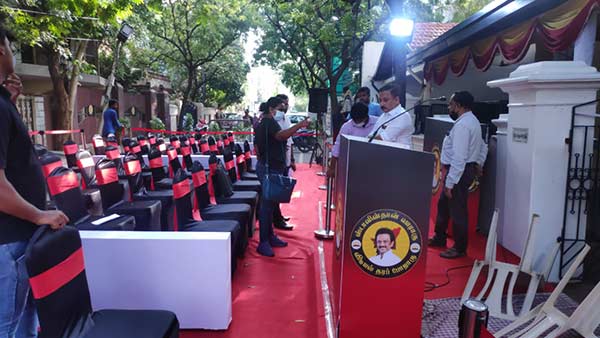 MK Stalin to meet press in Gopalapuram tomorrow 