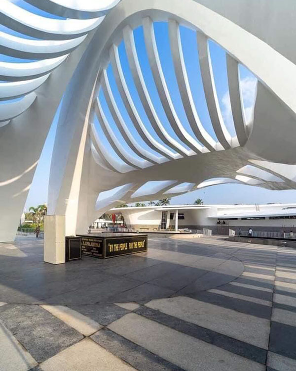 Jayalalithaa Memorial design highlights 