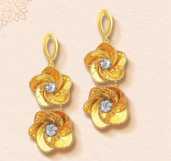 Wear beautiful Kalyan gold jewelry on Pongal and shine like the sun! Wear beautiful Kalyan gold jewelry on Pongal and shine like the sun!