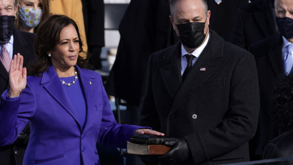 Kamala harris becomes Deputy President of the United States 