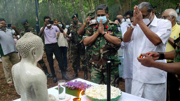 Srilanka: Eelam Tamils Kurunthoormalai Athi Aiyanar temple occupied by Buddhist Monks Srilanka: Eelam Tamils Kurunthoormalai Athi Aiyanar temple occupied by Buddhist Monks