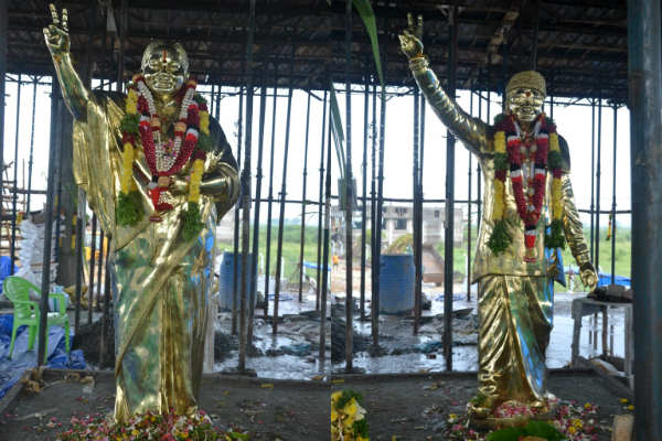 MGR Jayalatlihaa temple at T.Kunnathur near Madurai January 30th Kumbabhishegam 