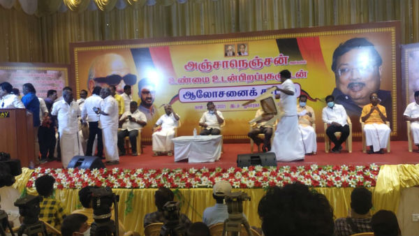 குடும்ப பிரச்சனையை பேசிய அழகிரி 