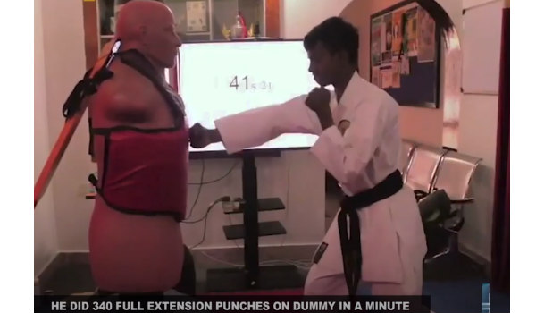 BANGALORE BOY ENTERS INTERNATIONAL BOOK OF RECORDS 