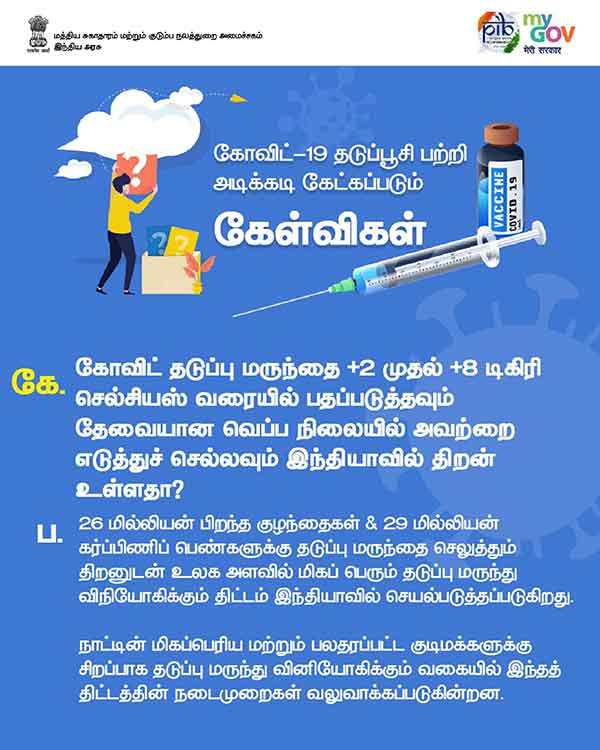 Question and Answers on Covid19 Vaccine