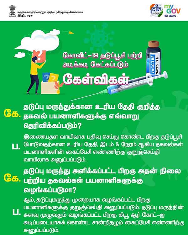 Question and Answers on Covid19 Vaccine