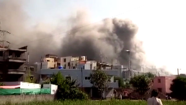  Fire breaks out at Terminal 1 gate of Serum Institute of India in Pune 