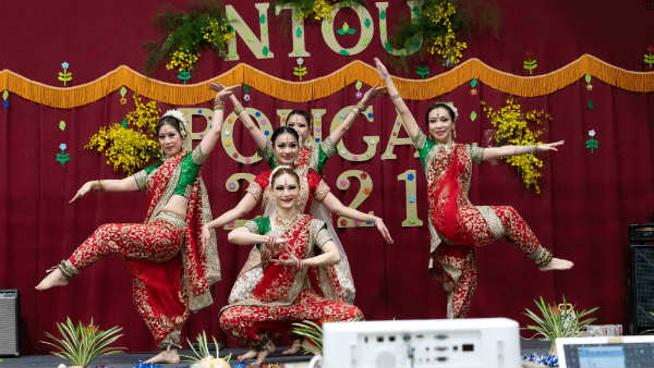 Indians celebrate Pongal Festival in Taiwans Keelung