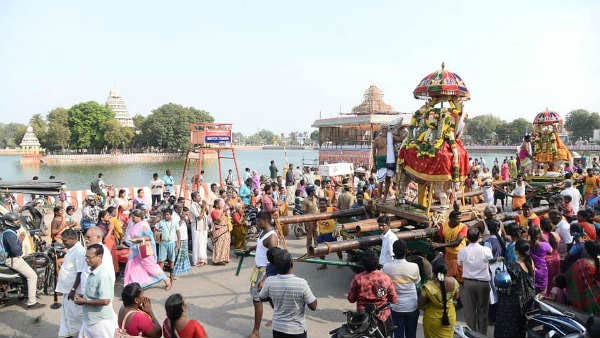Thaipusam Theppam festival in Mukruthakal nadum vizha in Madurai 