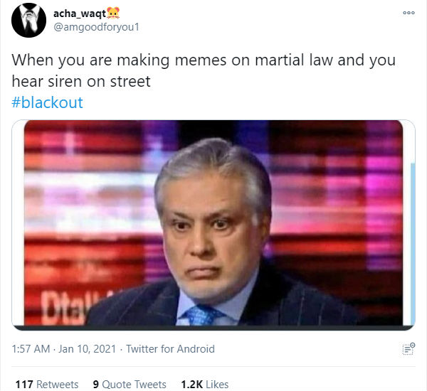 National Power Grid Breakdown- Massive blackout in Pakistan 