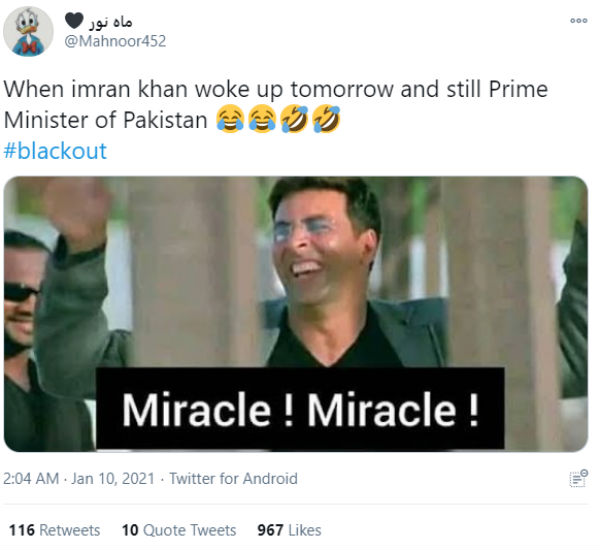 National Power Grid Breakdown- Massive blackout in Pakistan 