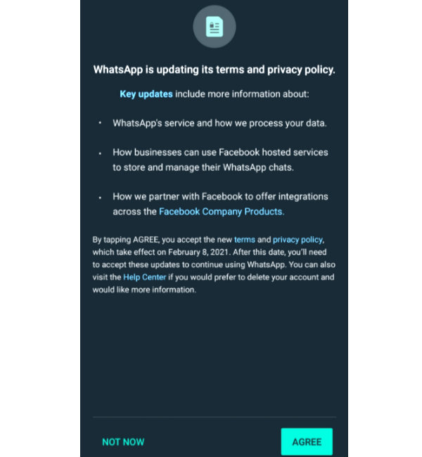 வாட்ஸ்அப் மெசேஜ் 