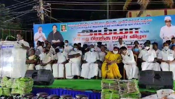 If AIADMK comes to power again, we will send MK Stalin to jail: Former Minister P. Valarmathi 