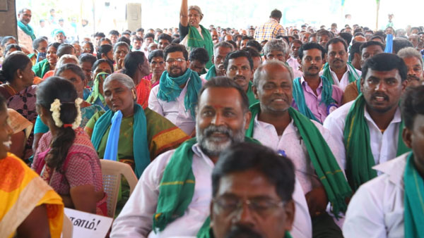 Live stock farmers involve in protest to fulfil their demands 