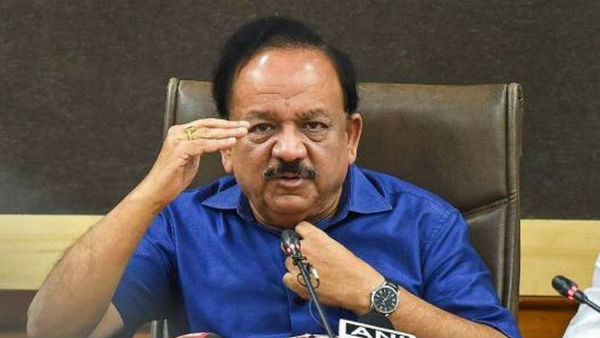 மத்திய அமைச்சர் ஹர்சவர்தன் : 