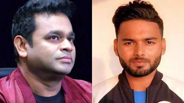 ஏ.ஆர்.ரஹ்மான், ரிஷப் பண்ட் 