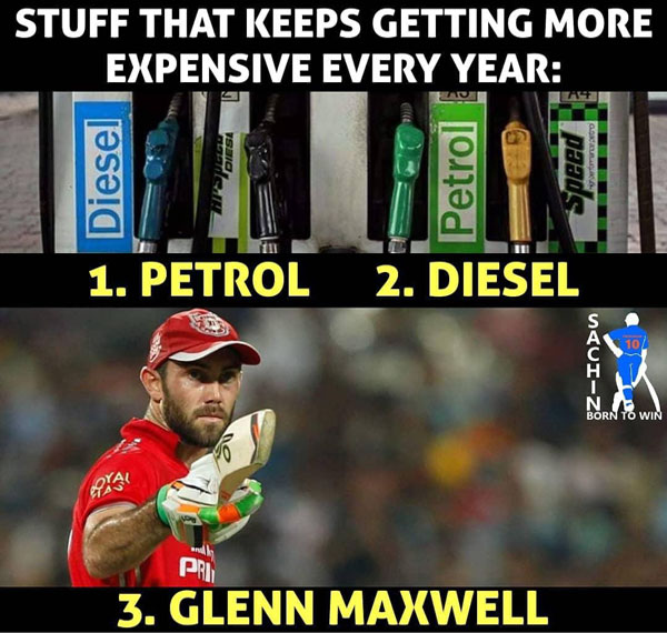 பெட்ரோல், டீசல், மேக்ஸ்வெல்