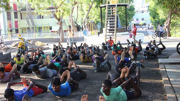 NMS conducts training camp for Police aspirants 